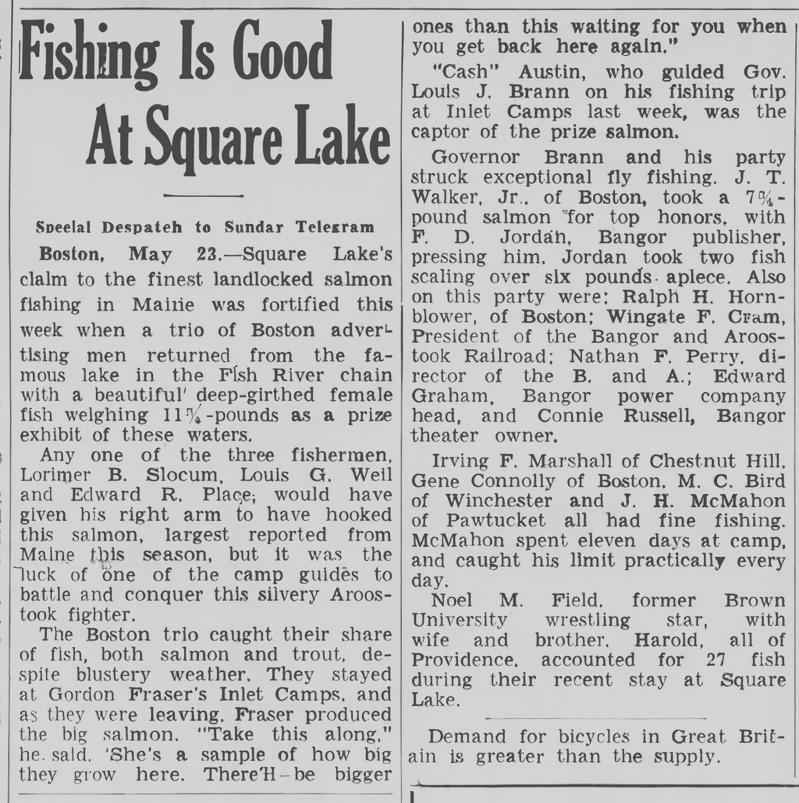 Fishing is Good at Square Lake 1936_Nero_AI_Photo_Restoration_descratch Fishing is Good at Square Lake 1936_Nero_AI_Photo_Restoration_descratch